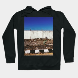 Wall With Barbed Wire Hoodie